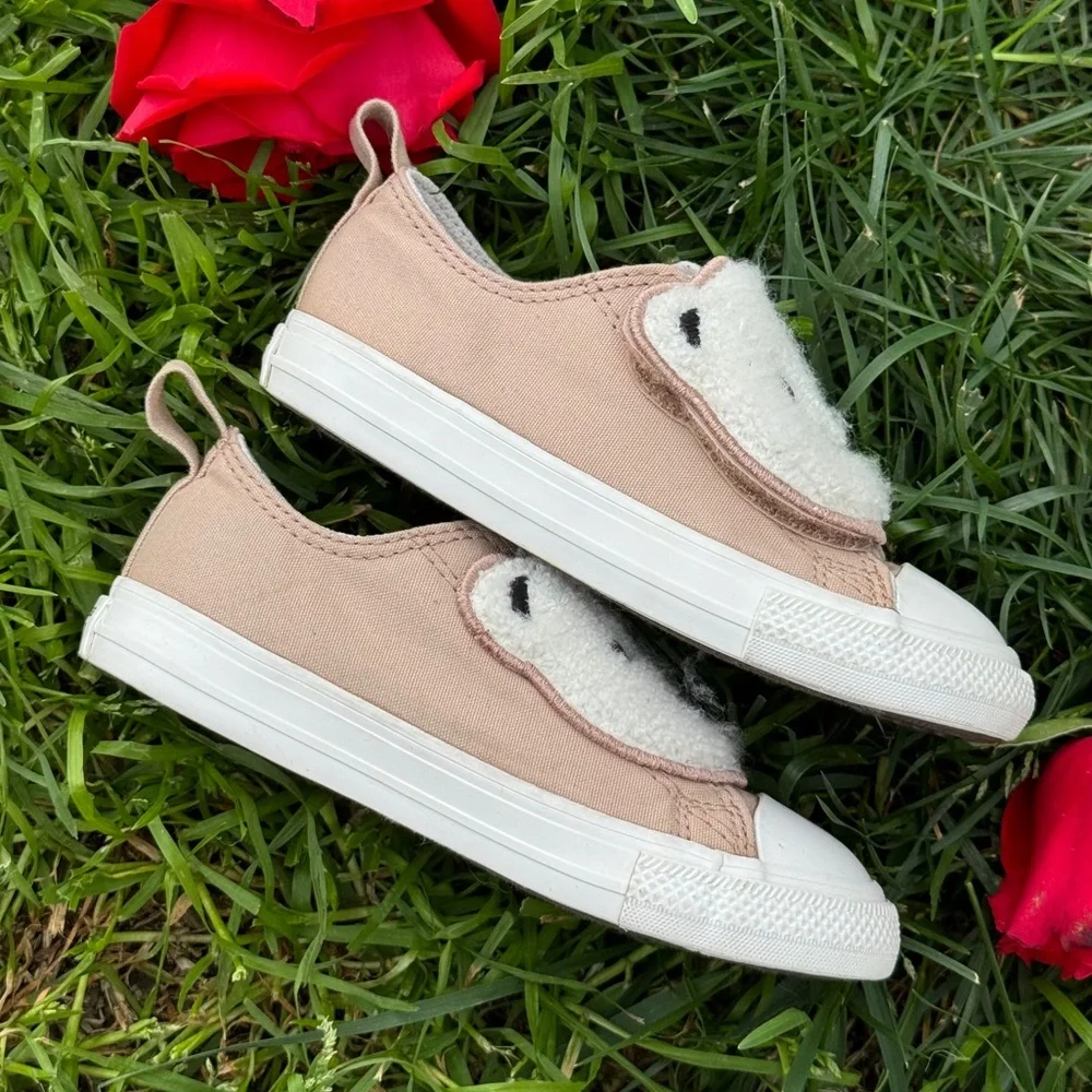 Toddler Teddy Bear Converse Sneakers 🧸